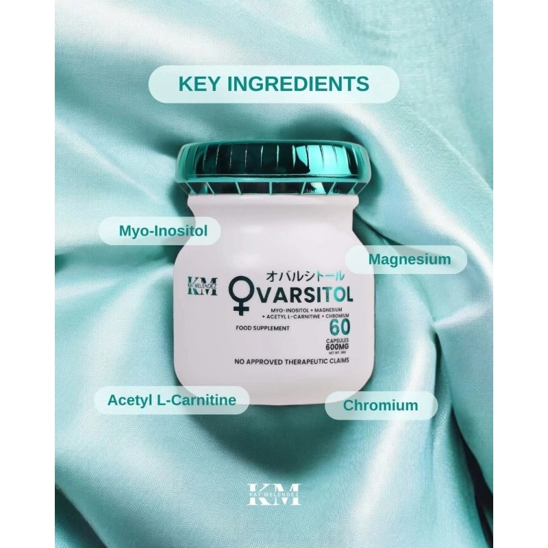 KAT MELENDEZ OVARSITOL Women’s Hormone Balance Supplement | 60 Capsules
