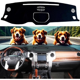 Dashboard Cover Mat for 2014-2021 Tundra Accessories Dash Cover Dash Mat Sunshade Glare UV Rays Protector