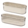 Soporte para Esponja de Maquillaje, 2 uds., con 4 Compartimentos