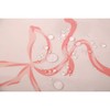 Luxape Luxape Bow Shower Curtain, Coquette Handcrafted Bow Tie Bath