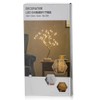 Decorative LED Shimmer Tree, 49 cm Mini Christmas Tree, Illuminated