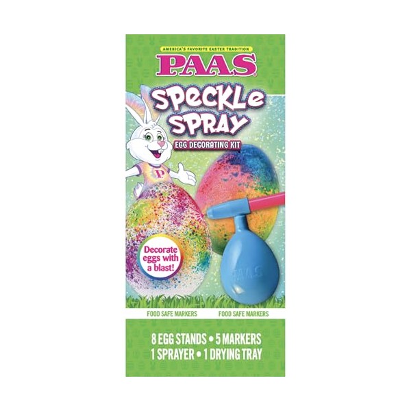 PAAS Speckle Spray Easter Egg Decorating Kit – Fun &