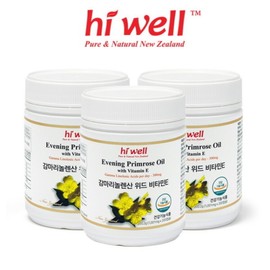 Evening primrose oil gamma-linolenic acid vitamin E 200 capsules (3 bottles) (6 months supply) / 달맞이꽃종자유 감마리놀렌산 비타민E 200캡슐 3통 (6개월분)