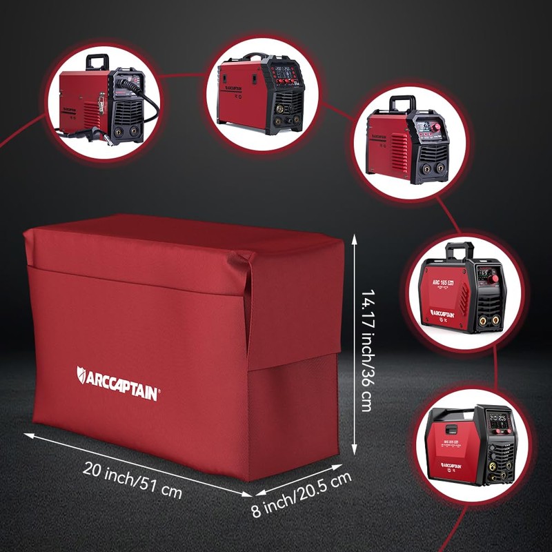 ARCCAPTAIN Welder Cover, Waterproof Protective Cover, Reusable and Foldable Dust