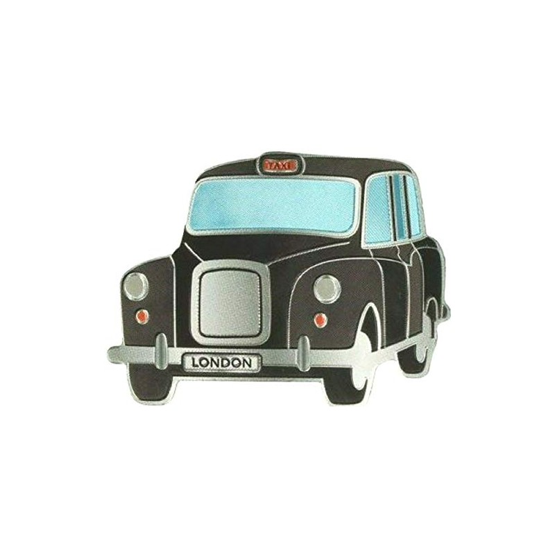 London Souvenir Fridge Magnet Black Taxi Hackney Cab Gift UK