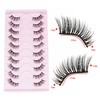 Selawasty Half Lashes Natural Looking Multi-layers Wispy Cat Eye Lashes