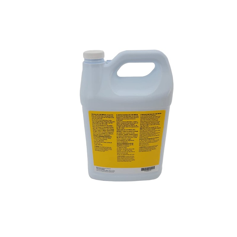 John Deere OEM 1 Gallon GL-5 Gear Lubricant 80W-90 TY26815