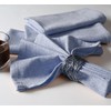 Native Fab Solid Cloth Napkin Set of 4, 100% Cotton,