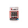 Würth Bit Assortment 1/4 Inch with Belt Clip 10 Pieces