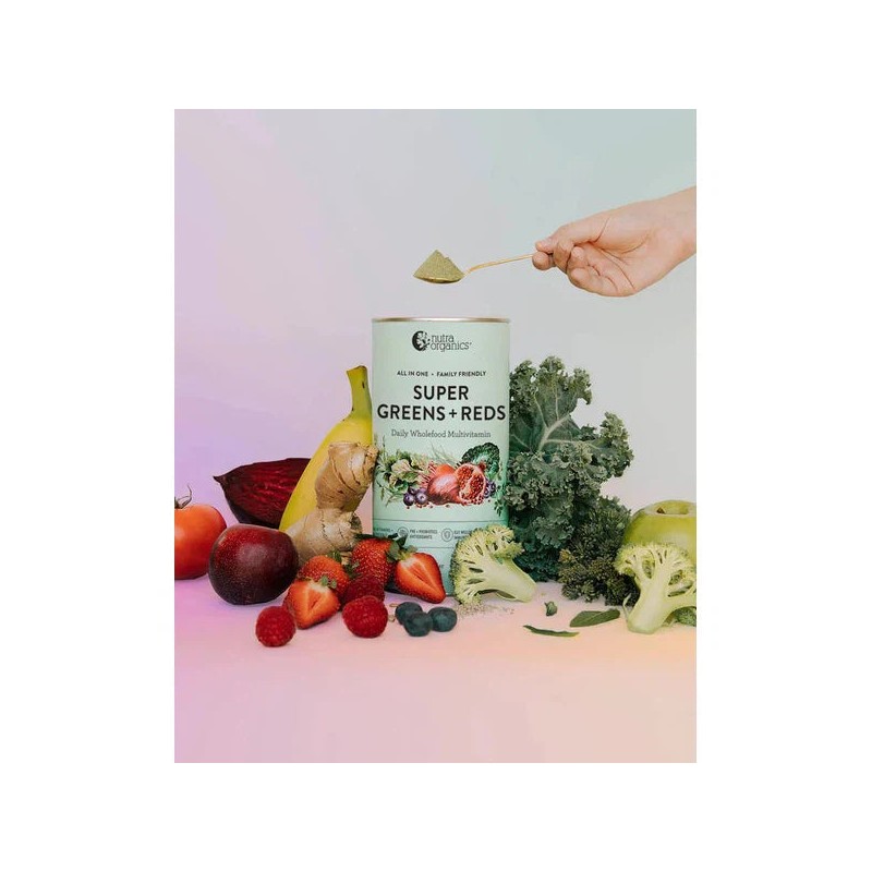 Nutra Naturals Super Greens and Reds, Original / 300g