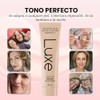 Base de maquillaje Luxe que cambia de color - Luz