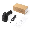 Wireless 1D Barcode Scanner 2.4G + USB Wired Connection CCD