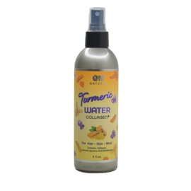 Turmeric Water Collagen Facial and Hair Mist, 8oz Facial and Hair Mist