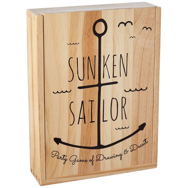 Buffalo Games Sunken Sailor Party Game of Drawing & Deceit