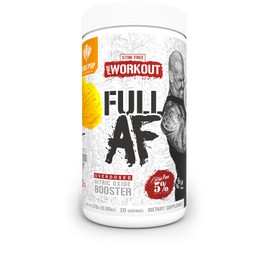 5% Nutrition Full AF Pre-Workout | Stim-Free with Massive Pumps | L-Citrulline, L-Taurine, Nitrosigine, GlycerSize |13.05 oz (Push Pop)