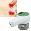 4 in 1 Electric Garlic Chopper Cordless Rechargeable Handheld Kitchen