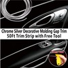 Mr.Brighton LED 50ft (15m) Chrome Silver Car Interior Decorative Molding