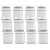 Mountain West Company 48 fl oz Square Clear Jar with