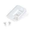 BrainExploder Door Silencer Strike Plate - Flexible, Noise Eliminating Fix