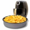 NAMAI - Air Fryer Liners Round 20 CM, Non-Stick Aluminium,
