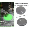 Speedway Bandsaw Table Insert for Sears & Craftsman 12" Band