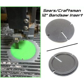 Speedway Bandsaw Table Insert for Sears & Craftsman 12" Band Saw (85mm dia.) 113.243310