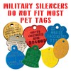 ACU Military Dog Tag Silencers (2 Pack)