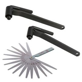 TIGRE BLANC Adjustable Wrench Thickness Gauge 3 Piece Set Valve Clearance Tapet Adjusting Tool Motorcycle Engine Repair Type B