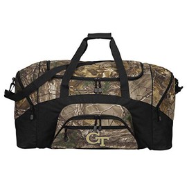 Large Camo Georgia Tech Duffel Bag Or Camo Georgia Tech Gym Bag