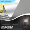 Motorized Roller Blinds with Remote Control【Solar Panel Included】 100% Blackout