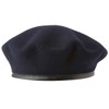 kangol Unisex Wool Monty Beret, Dark Blue, Small (Manufacturer Size:Small)