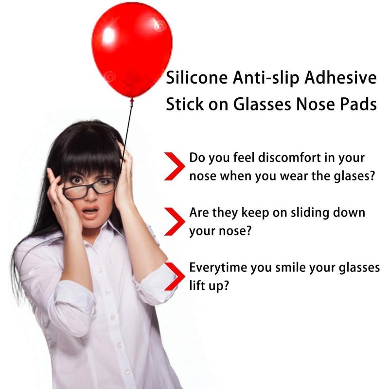 Soft Foam Eyeglasses Nose Pads Self Adhesive Non Slip Nose
