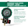 Hong Sen R410A, R32 Single AC Charging Gauge, 800 PSI