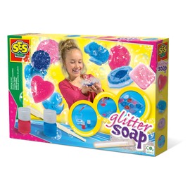 SES-Creative- SES seifen gießen creatività Hobby Giochi istruttivo ed educativo Moda Bagno e Doccia Set per Creare i Tuoi saponi per Bambini, Colore, 910