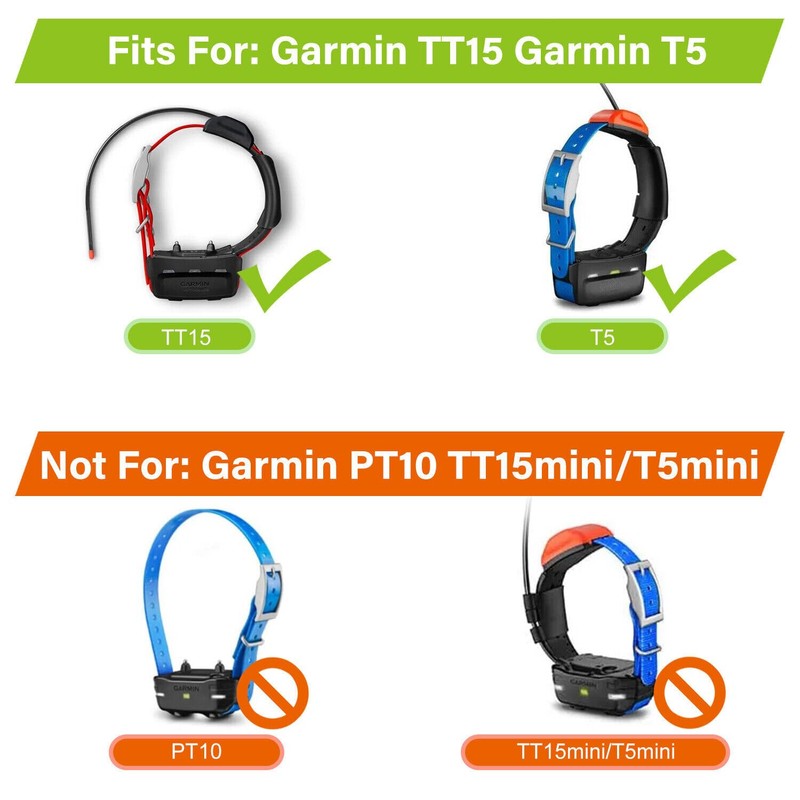 KELEFET for Garmin TT15 T5 Charger Replacement Dog Barking Charging