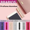 BRARIOS Refillable Portable Mini Perfume Atomizer for Travel, 5ml Luxury
