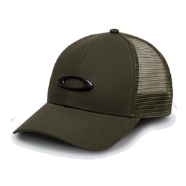 Oakley mens Trucker Ellipse Hat, New Dark Brush, One Size US