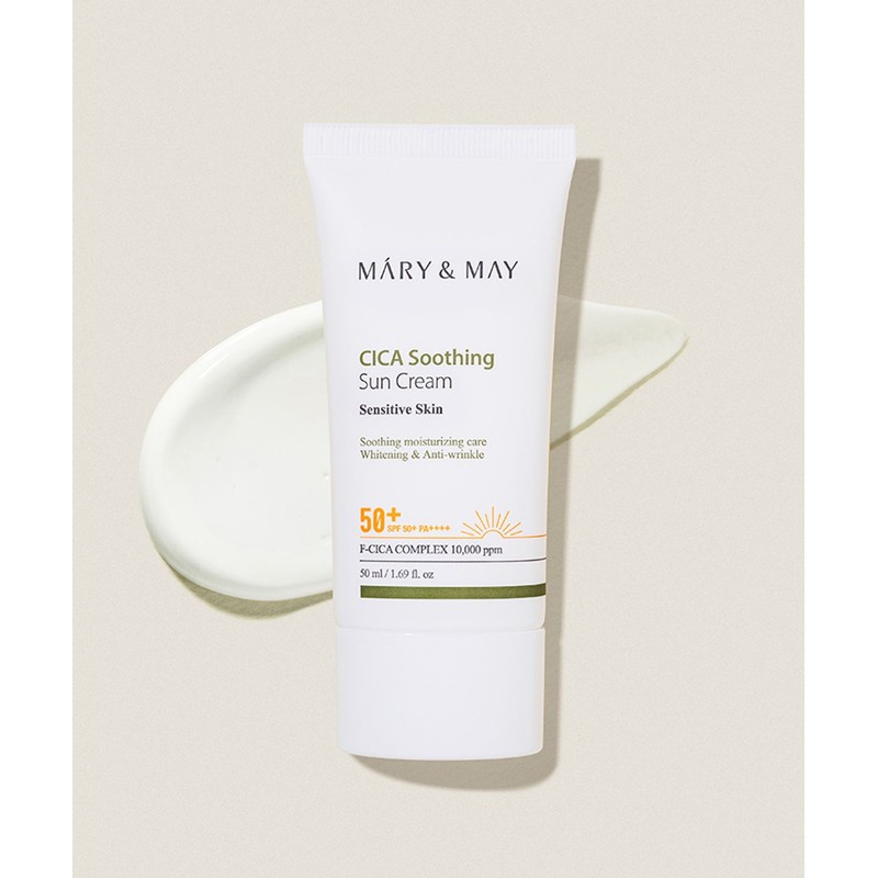 Marienmay Vegan Cica Soothing Sunscreen SPF50+ PA++++ 50ml