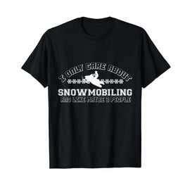 Snowmobile Motor Sled Snowmobiling Winter Sports Gift Idea T-Shirt