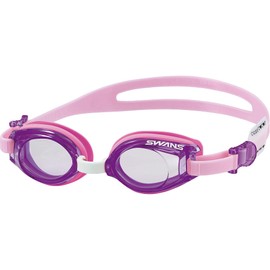 SWANS SJ-9 LA LAV Swimming Goggles, Made in Japan, Lavender, For Kids 6 to 12 Years Old