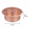 Shimomura Planning 26784 Tsubasanjo Drain Strainer, Pure Copper, Shallow Type,