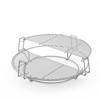 onlyfire Barbecue Cooking Grate System Grilling Accessory for Weber 22"