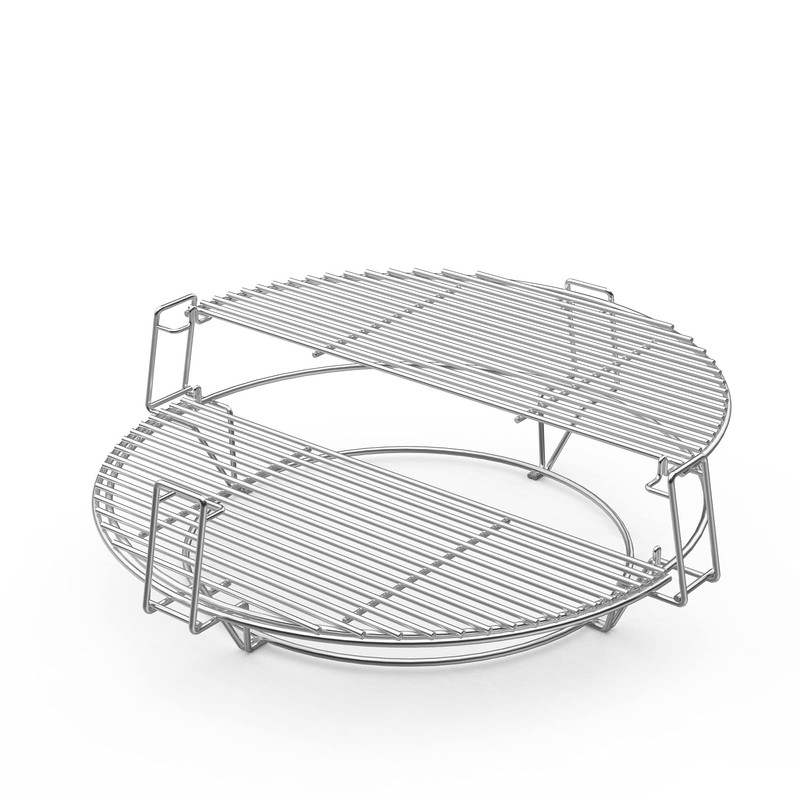 onlyfire Barbecue Cooking Grate System Grilling Accessory for Weber 22"