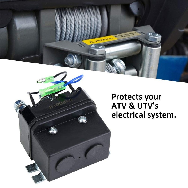 VOBOR Winch Magnetic Relay, 12 V Winch Relay, Winch Relay