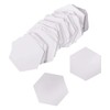 POFET 500pcs Hexagon English PAPER PIECING Quilting Templates Craft -