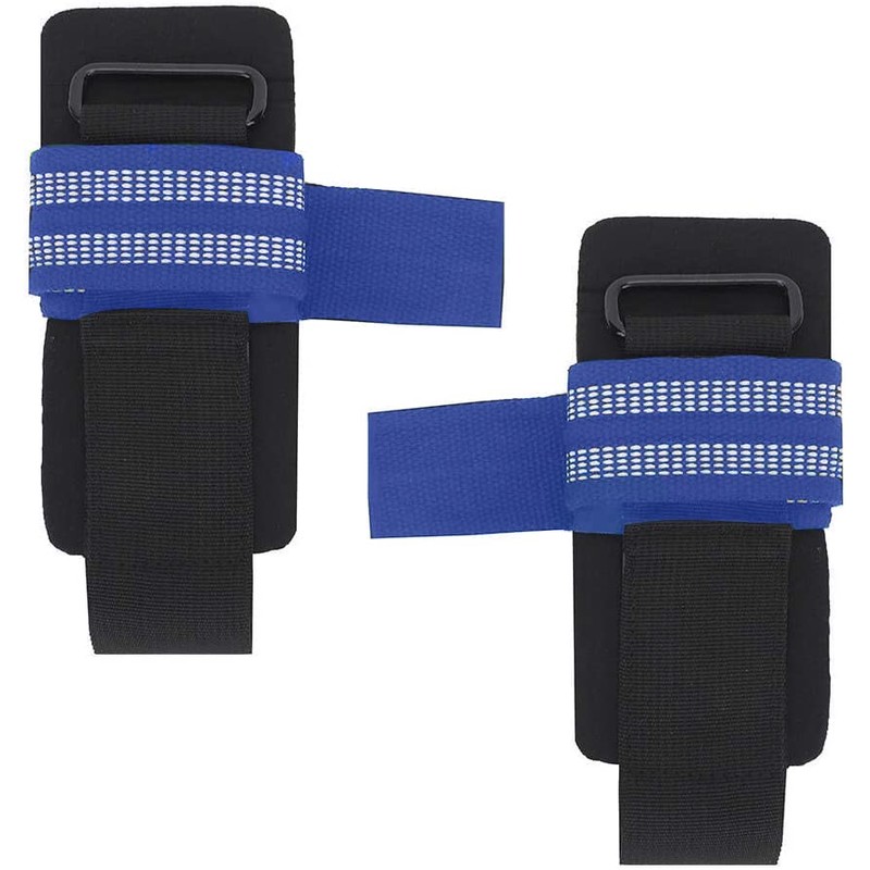 MOOCY Big Grip No-Slip Nylon Lifting Straps with DuraGrip for