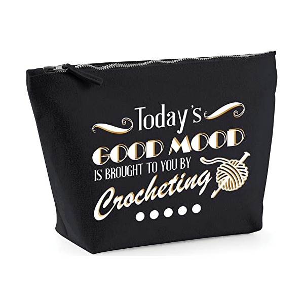 Hippowarehouse Today's Good Mood Is Brought To You By Crocheting