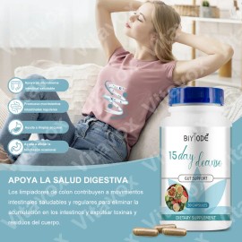 3pc Limpieza De 15 Das Mujeres Y Hombres Con Senna Sin Sabor - de, y,