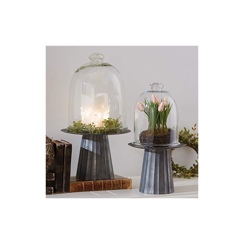 Park Designs Glass Bell Cloche - 9.5" H