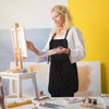 MyLifeUNIT Artist Apron, Adjustable Painting Apron with 10 Pockets for
